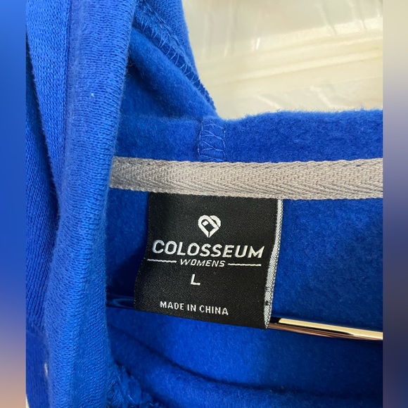 Vintage USAF US Air Force Falcons Retro Blue High End Women’s L Hoodie - Picture 3 of 4